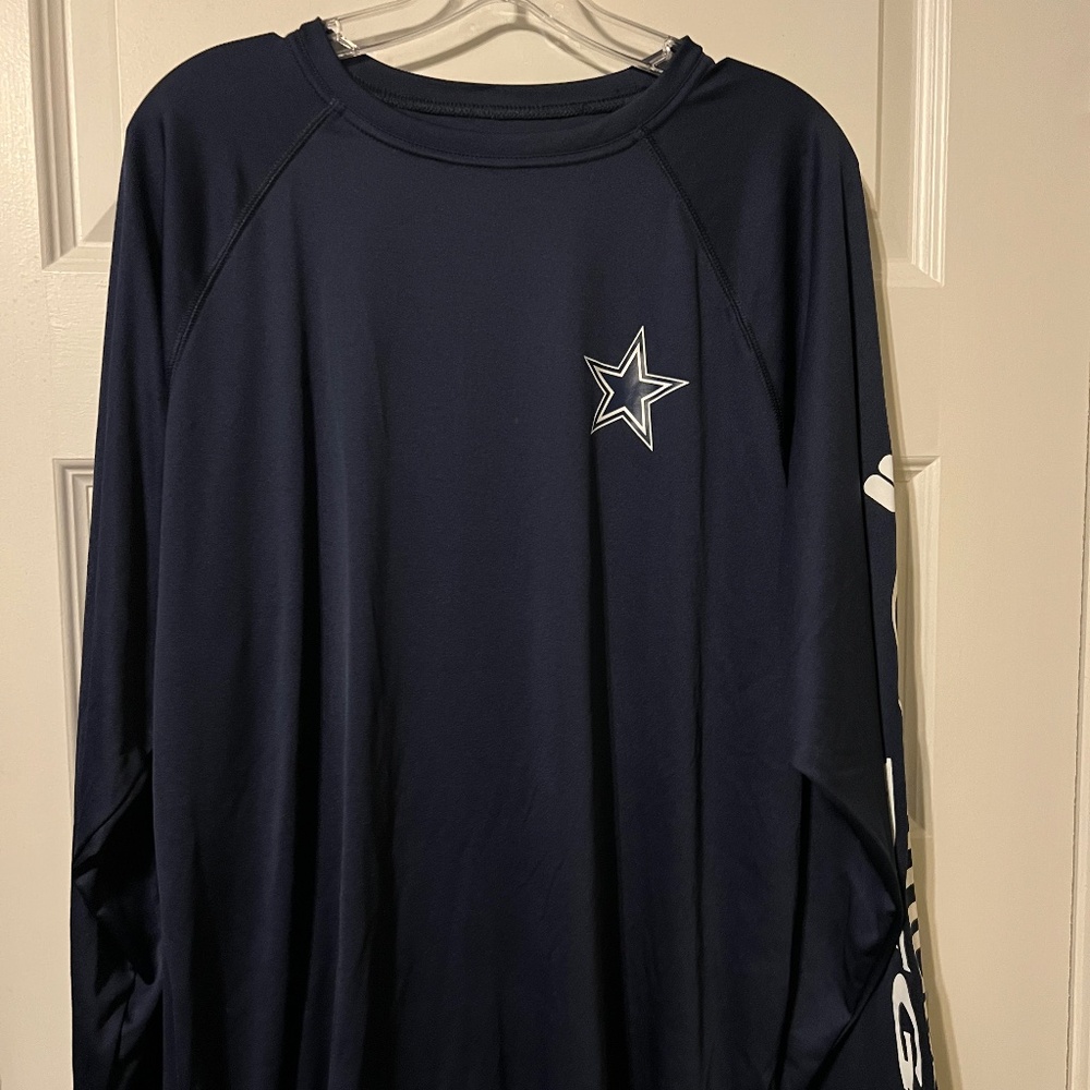 Dallas Cowboys Columbia PFG Performance Long Sleeve T-shirt